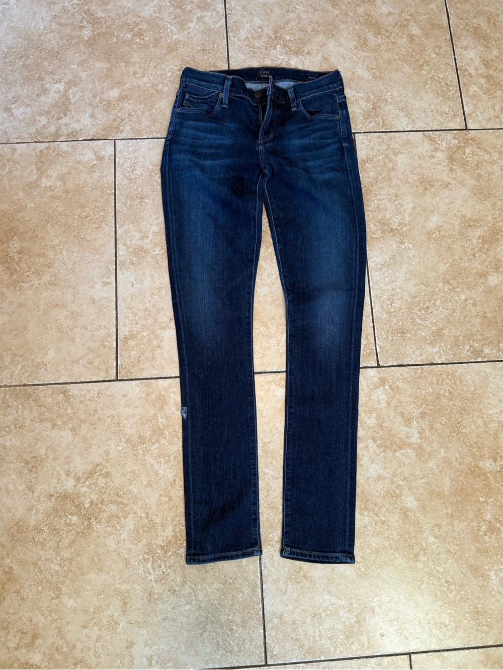 Dark Wash Slim Skinny Jeans Size 25